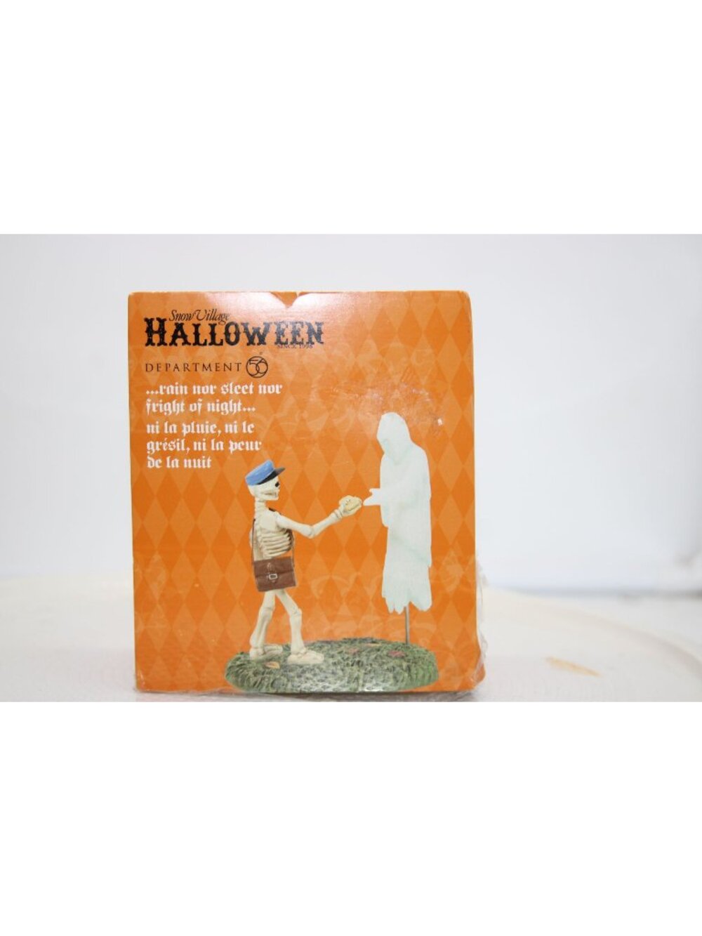 Dept 56 Halloween Village - Rain nor Sleet nor Fright of Night...